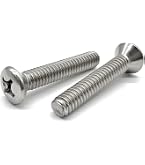 Newport Fasteners #4-20 x 3/16 in, 18-8 Stainless Steel Pan Head Phillips Drive, 1000 PK 204430-1000