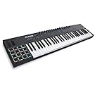 Alesis VI61 61-Key USB MIDI Keyboard Controller with 16 Pads, 16 Assignable Knobs, 48 Buttons and 5-Pin MIDI Out Plus Production Software Included