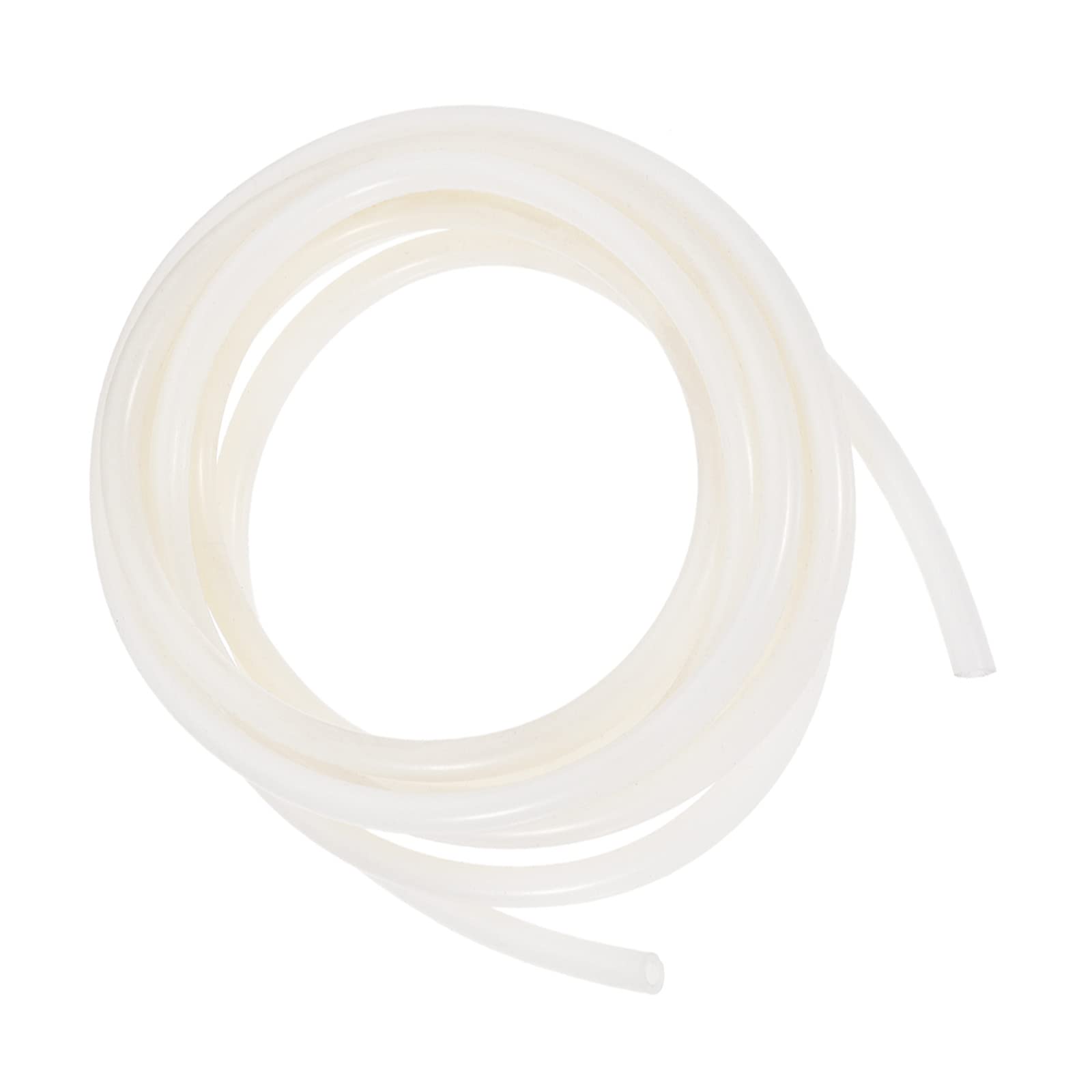 M METERXITY Silicone Tubing - Flexible Air Hose Apply to Garden/Pump/Irrigation (5/32" ID x 9/32" OD, 9.8Ft, Translucent)