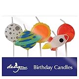 Design Design Outer Space Birthday Candles, Multicolor