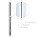 kwmobile Crystal Case Cover for Sony Xperia M5 TPU silicone IMD design protective case - soft mobile cover Design Don't touch my phone