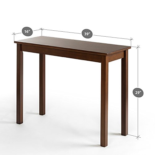 Zinus Espresso Wood Console Table LAVORIST