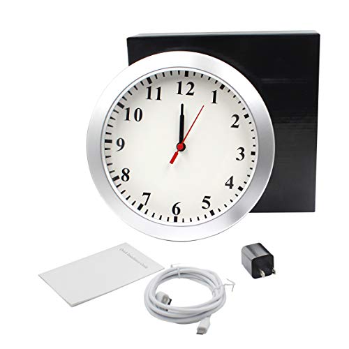 Hidden Camera Wall Clock Camera WIFI Spy Camera, NANIBO 1080P Nanny Cam DVR with Motion Detection,Real-Time Covert Clock Security Camera Monitor for Home and Office - Thumbnail 5