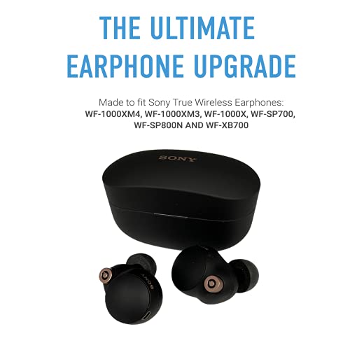 COMPLY TrueGrip Pro Memory Foam Replacement Earbud Tips for Sony True