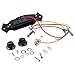 Musiclily Pre-wired 6-String Single Coil Electric Cigar Box Guitar Soundhole Pickup Harness with Volume & Tone knobs Pots