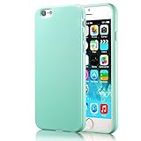 iPhone 6S plus Case or iPhone 6 plus Case(5.5 inch),Ultra Slim Silicone TPU Cover and Gloss Gel Flexible Soft bumper(Mint Green)