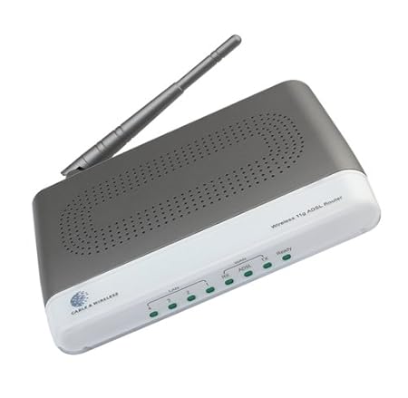 Cable & Wireless 802.11G Wireless LAN ADSL Router: Amazon.co.uk ...