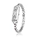 WOCOOL For Fitbit Flex 2 Jewelry Swarovski Crystals Bangle 316L Metal Bracelet fit Flex 2 Bangle (Red 1)