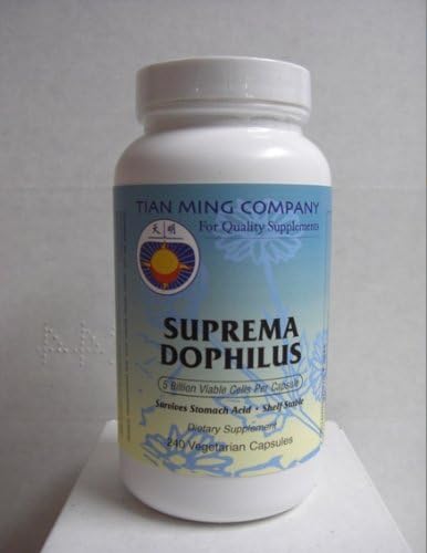Healthy Aging Nutraceuticals Suprema-Dophilus Multi-Probiotic W/ High Doses Of Viable Microflora Enteric Coated è Shelf Stable 240 Caps