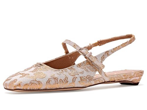 Circus NY by Sam Edelman Women's Elara Slingback Flat, Blush Multi, 6