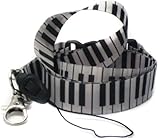 Lanyard Key Strap Id Holder Music Piano