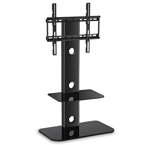 FITUEYES TV Stand with Mount Swivel Flat Screen LCD LED Plasma Floor tv