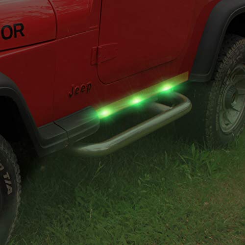 Green LED Marker Lights 10V30V, 3/4" HGV Trucks British Trucking