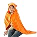 EITC Anime Cosplay Flannel Cloak Cape Hoodies Hooded Coat Hamster Blanket Quilt for Toddler