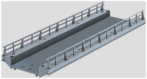 Marklin My World C Track Straight Ramp, 3/32-Inch
