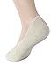 OSABASA H2H Womens Casual No-Show 3Pairs Socks of Various Pastel Colors BEIGE M (SET3KWMS058)