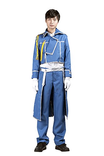 Mtxc Men's Fullmetal Alchemist Cosplay Army Uniform