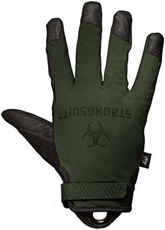 StrongSuit 41200-XS Q Series Tactical Glove, X-Small, Sage