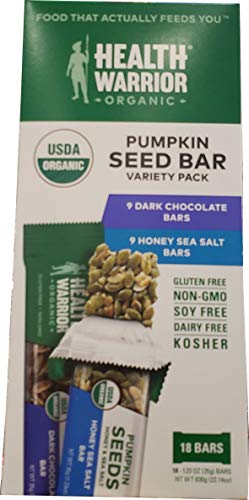 Organic Health Warrior Pumpkin Seed Bars, 22.144 oz