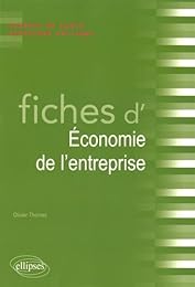 Fiches d'économie de l'entreprise