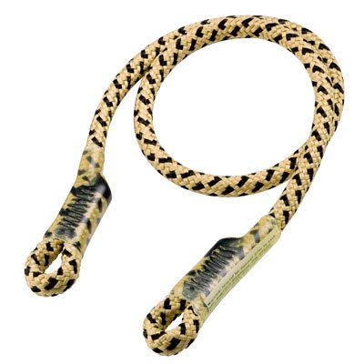 ROPE Logic Bee-Line 5/16 in. (8mm) x 32 in. G-Spliced Eye & Eye Prusik Cord,Black
