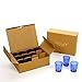 Hosley Set of 24 Votive/Tealight Candle Holders - Your Choice of Colors. Ideal for Weddings, Parties, and Special Events (6-Blue)