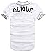 Mens Summer Casual Misbhv Baseball Short Sleeve Shirt