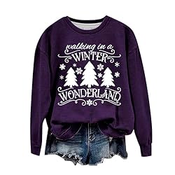 Women Plus Size Funny Christmas Shirts for Women
