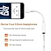 [Apple MFi Certified] Lightning to 3.5mm Headphones/Earbuds Jack Adapter Aux Cable Earphones/Headphone Converter Accessories Compatible with iPhone 11/Xs MAX/XR/X/8/8 Plus/7/ipad/iPod Support iOS 13thumb 3