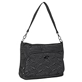 LUGAD Clothing, Shoes & Jewelry Shoulder Bag Brushed Black One Size