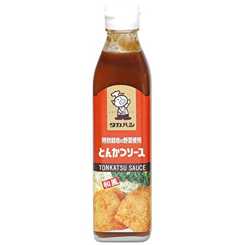 高橋ソース 特別栽培の野菜使用 とんかつソース 300ml