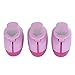 Paper Punch Hole Puncher - (3 Pack Heart Tulip Crown) - Personalized Paper Craft Punchers Shapes Set - for Scrapbook Engraving Kids Artwork - Greeting Card Making DIY Crafts
