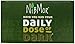 NibMor Organic Daily Dose of Dark Chocolate, Mint, 0.35 Ounce (Pack of 60)