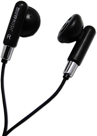 MuveMusic CHF8177B OEM Stereo Headset Headphones Earphones 3.5mm Cricket Black Lot of 3