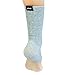 Vive Ankle Compression Socks Women & Men (Pair) - Ankle Sleeve with Elastic Stabilizer Support for Plantar Fasciitis, Achilles Tendonitis, Arthritis, Sprains, Strains, Heels Spurs