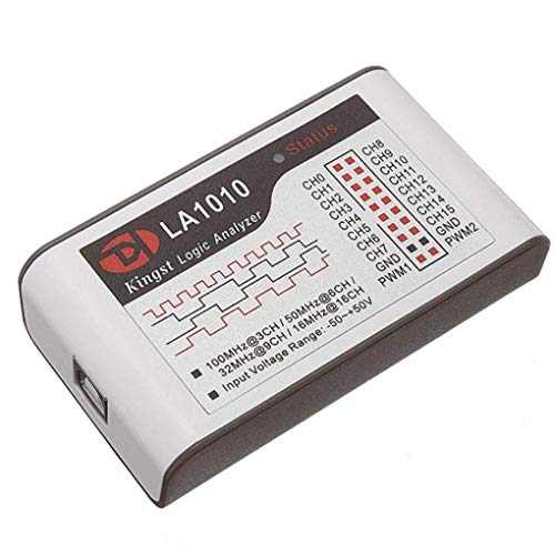 LuxtechPro Logic Analyzer LA1010 USB Logic Analyzer 100M Sample Rate 16
