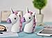 Unicorn Emoji Stuff Portable Charger by JACK CHLOE, 2600mAh 5V/1.5A Adorable Unicorn Emoji Power Bank for Phone X / 8/7 / 7 Plus / 6s / 6s Plus/Android Phone and More