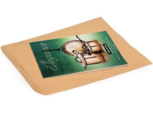 Photo 1 of ® Premium Quality Kraft Paper Bags Flat Merchandise Bags 100pack (Brown, 4 in x 6 in) Made in USA