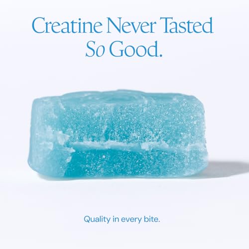 Create Gomitas de Monohidrato de Creatina para Hombres y Mujeres. Mejora la Concentración, La Fuerza y la Resistencia. Fórmula Antiderretimiento. Veganas, Sin Gluten, Sin Omg. 1,5 G de Creatina.