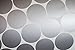 Wall Decal Dots (200 Decals) | Easy to Peel Easy to Stick + Safe on Painted Walls | Removable Metallic Vinyl Polka Dot Decor | Round Sticker Large Paper Sheet Set for Nursery Room (Metallic Silver)