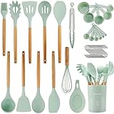 Kitchen Utensils Set, QMVESS 35 Pcs Non-Stick