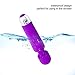 Personal Massager, Somune Wand Massager with 20 Magic Powerful Vibration Modes Stronger Cordless for Neck Shoulder Back Body Massager, Whisper Quiet, Waterproof Handheld Rechargeable Massager