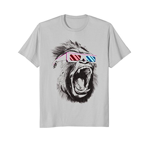 Mens 3d gorilla glasses - wild animal - ape - monkey - …