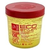 ECO Styler Morrocan Argan Styling Gel 12oz Jar by ECO Styler (English Manual)