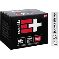 Essentia Water; 12, 1-Liter Bottles; Ionized Alkaline Bottled Water; Electrolytes for Taste; Better Rehydration; pH 9.5 or Higher; Pure Drinking Water; For the Doers, the Believers, the Overachievers