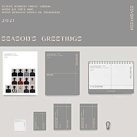 Seventeen 2021 Season S Greetings Tracking Code K Pop Sealed Amazon Com Music Seventeen 2021 Season S Greetings Tracking Code K Pop Sealed Amazon Com Music