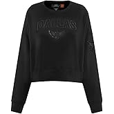 Pro Standard Womens WNBA Classic Triple Black Crewneck Sweatshirt