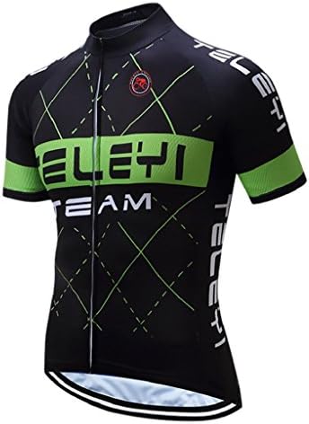 Men Summer Casual Swirl Breathable Anti-sweat Quick-dry Sport Bike Top T-Shirt - 4 XL