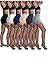 Sexy Basics Women's 6 Pack Cotton Stretch Light Weight Boyshort Boxer Brief Undershorts (6 Pack- Black/White/Navy/Nude/Charcoal/Grey, Large)