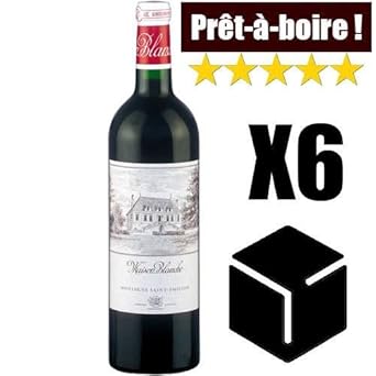 X6 Maison Blanche 2000 Rouge 75 Cl Aoc Montagne Saint